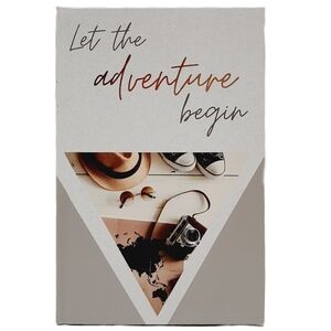 🍒4 for $20🍒 Let The Adventure Begin - Travel Journal / Planner
